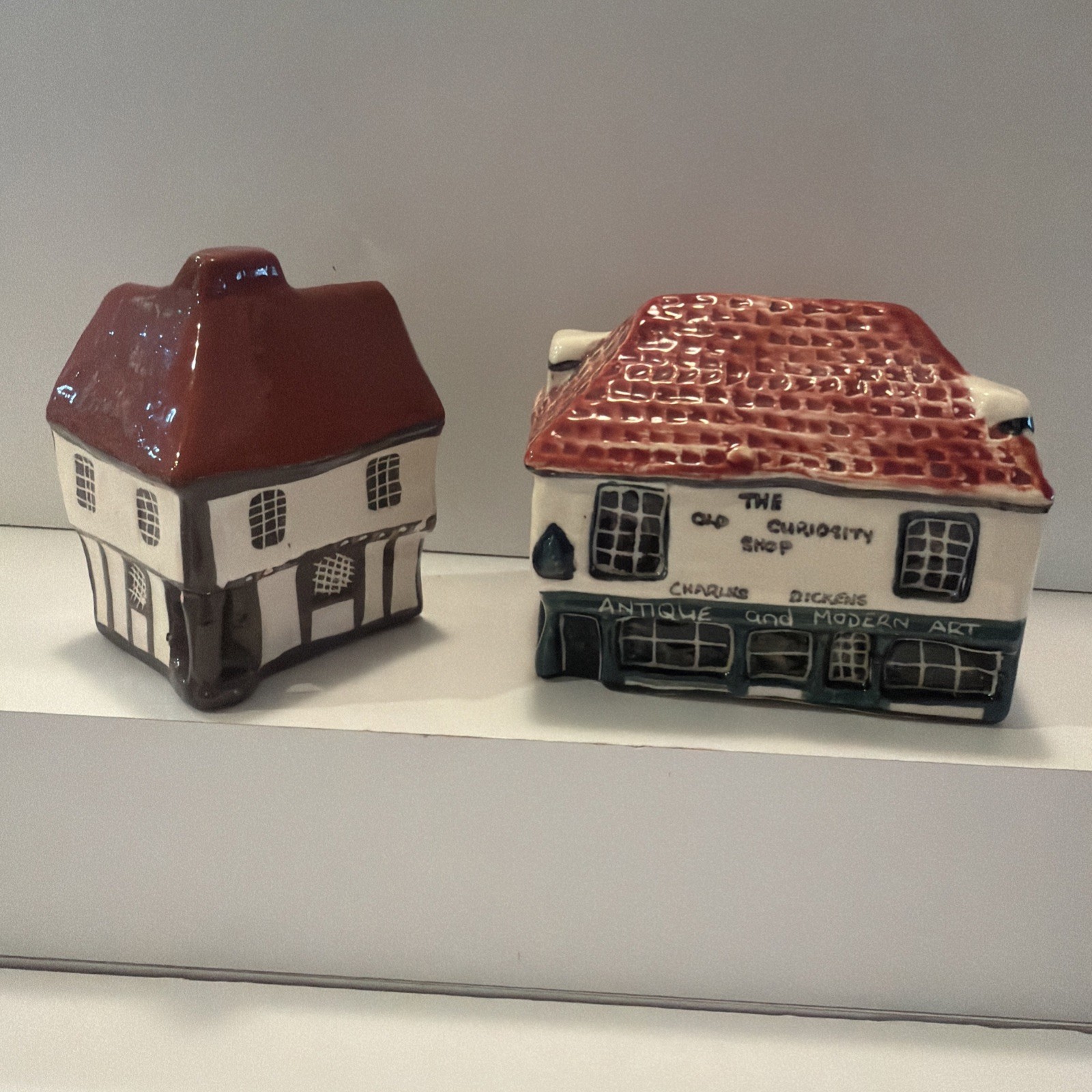 VTG Tey Pottery “Corner House” #23 & The Old Curiosity Shop artist James Hart VTG Tey Pottery “Corner House” #23 & The Old Curiosity Shop artist James Hart