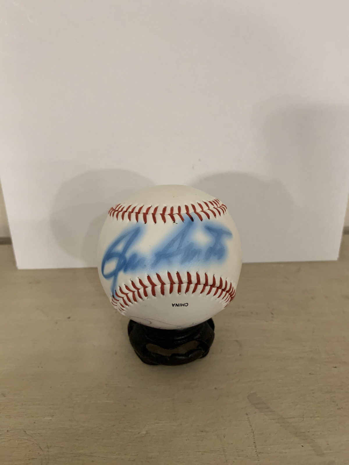 Chicago Cubs Ron Santo / Ryan Dempster - Autograph Baseball - Signed At Ballpark