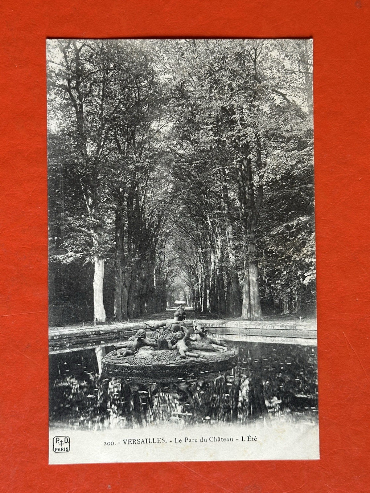 1909 VERSAILLES FRANCE Antique Postcard~LE PARC DU CHATEAU ~ L ETE 1909 VERSAILLES FRANCE Antique Postcard~LE PARC DU CHATEAU ~ L ETE