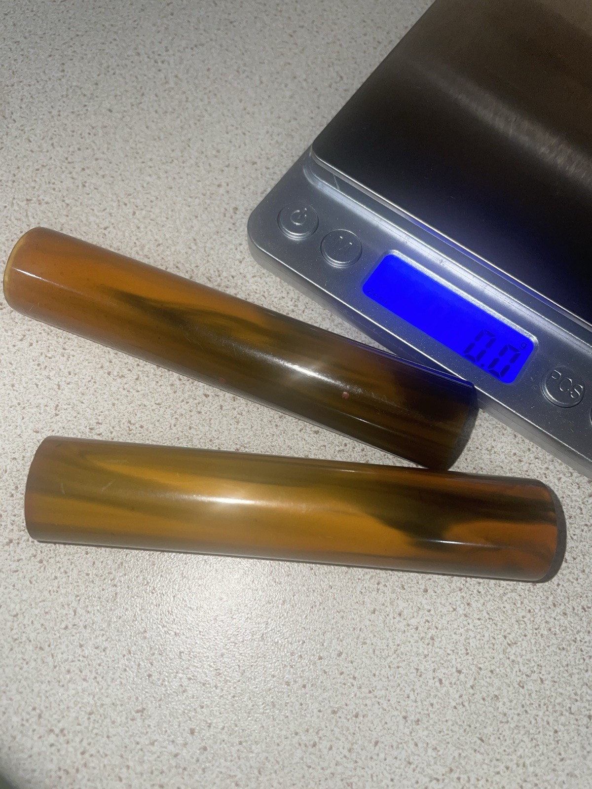 Vintage 1939 Russian USSR.Gorgeous Bakelite Faturan Catalin Door Handle(2 Piece)