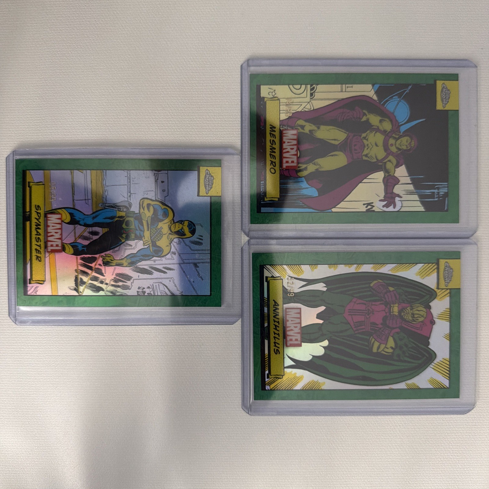 2024 Topps Chrome Marvel Green /99