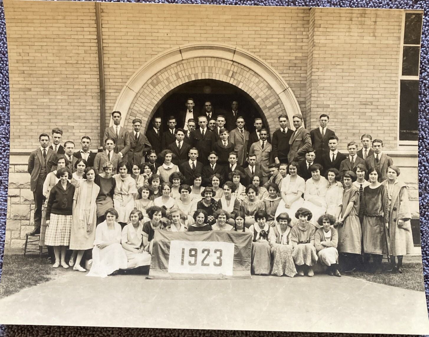 1923 Winsted Connecticut The Gilbert School Class Photograph 1923 Winsted Connecticut The Gilbert School Class Photograph