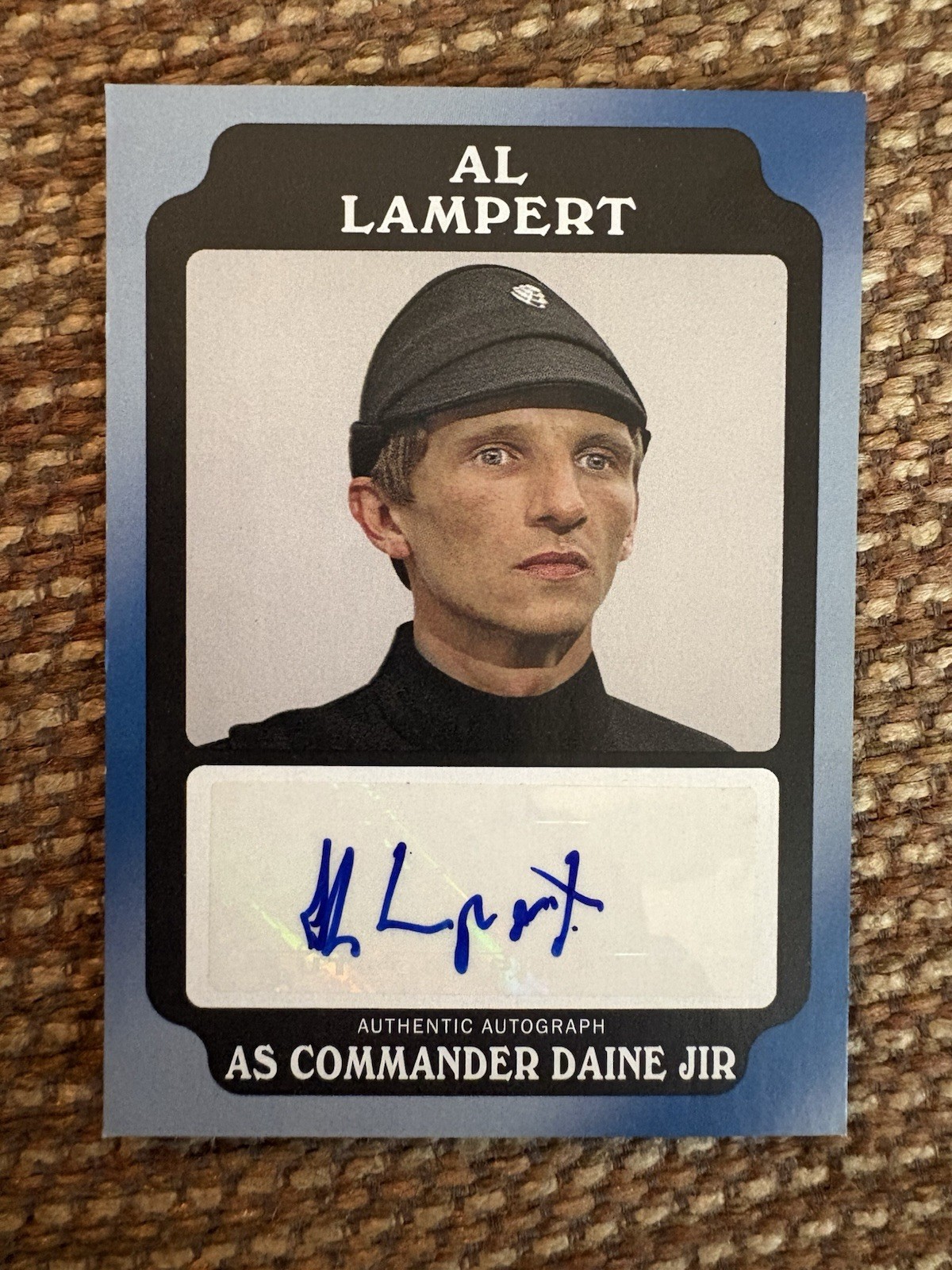 Al Lampert - 2016 Star Wars Rogue One Autograph Death Star #41/50 (Ungraded) Al Lampert - 2016 Star Wars Rogue One Autograph Death Star #41/50 (Ungraded)
