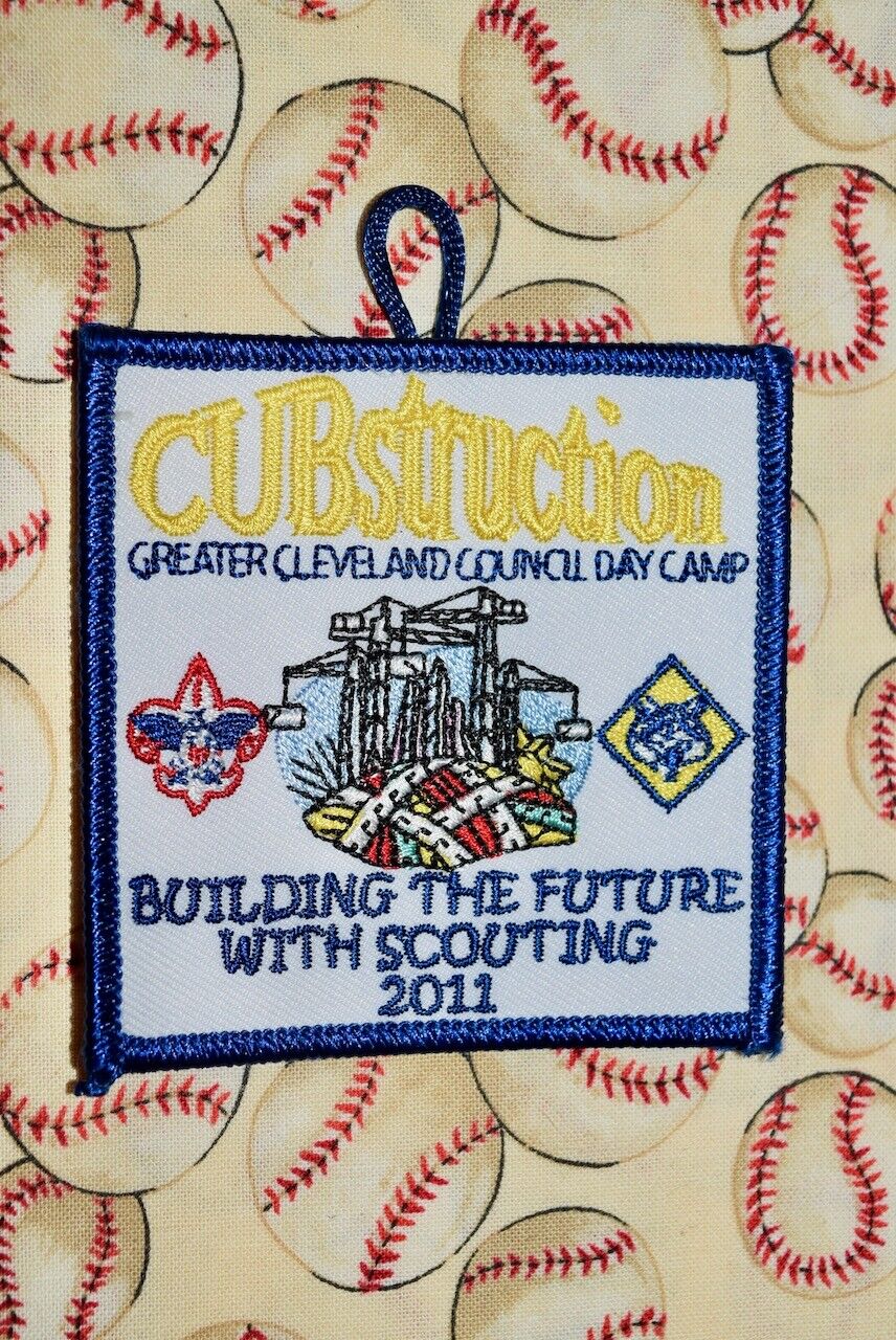 Greater Cleveland Council Day Camp 2011 Patch BSA Cub Boy Scouts of America