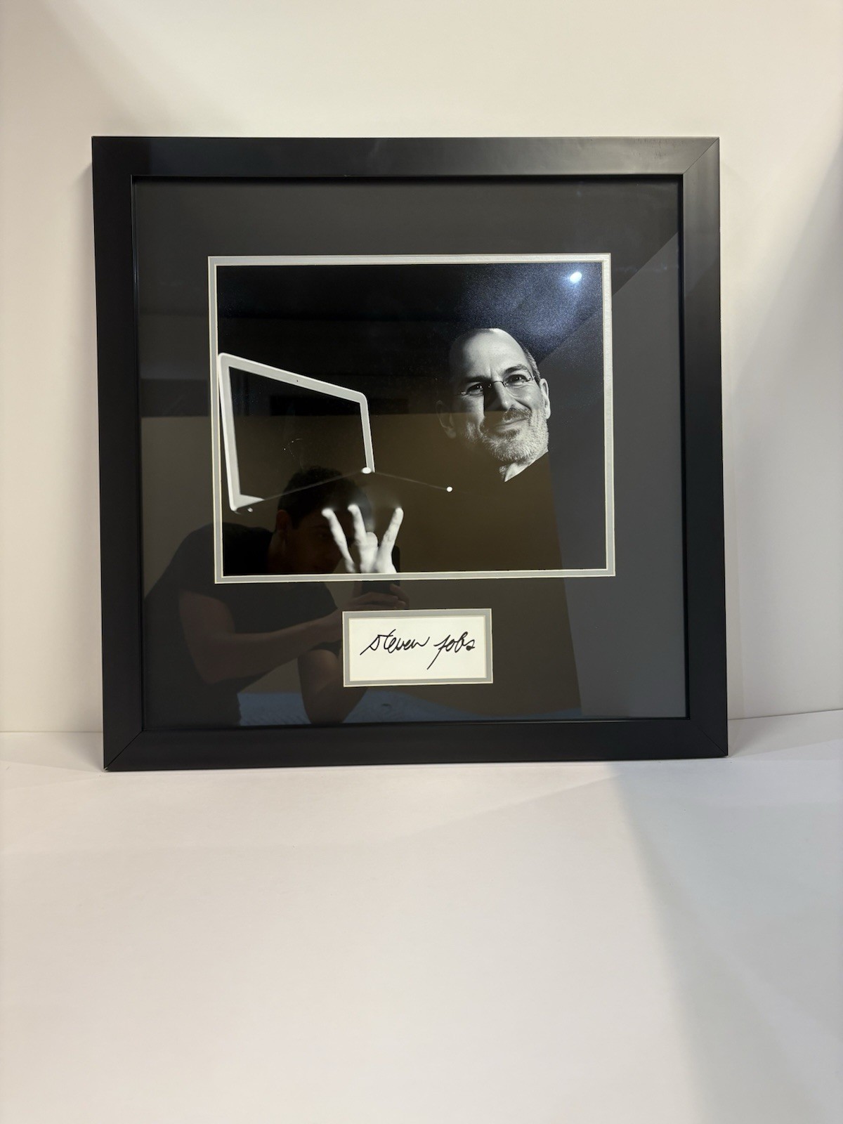 Framed and Signed Portrait of Steve Jobs Framed and Signed Portrait of Steve Jobs