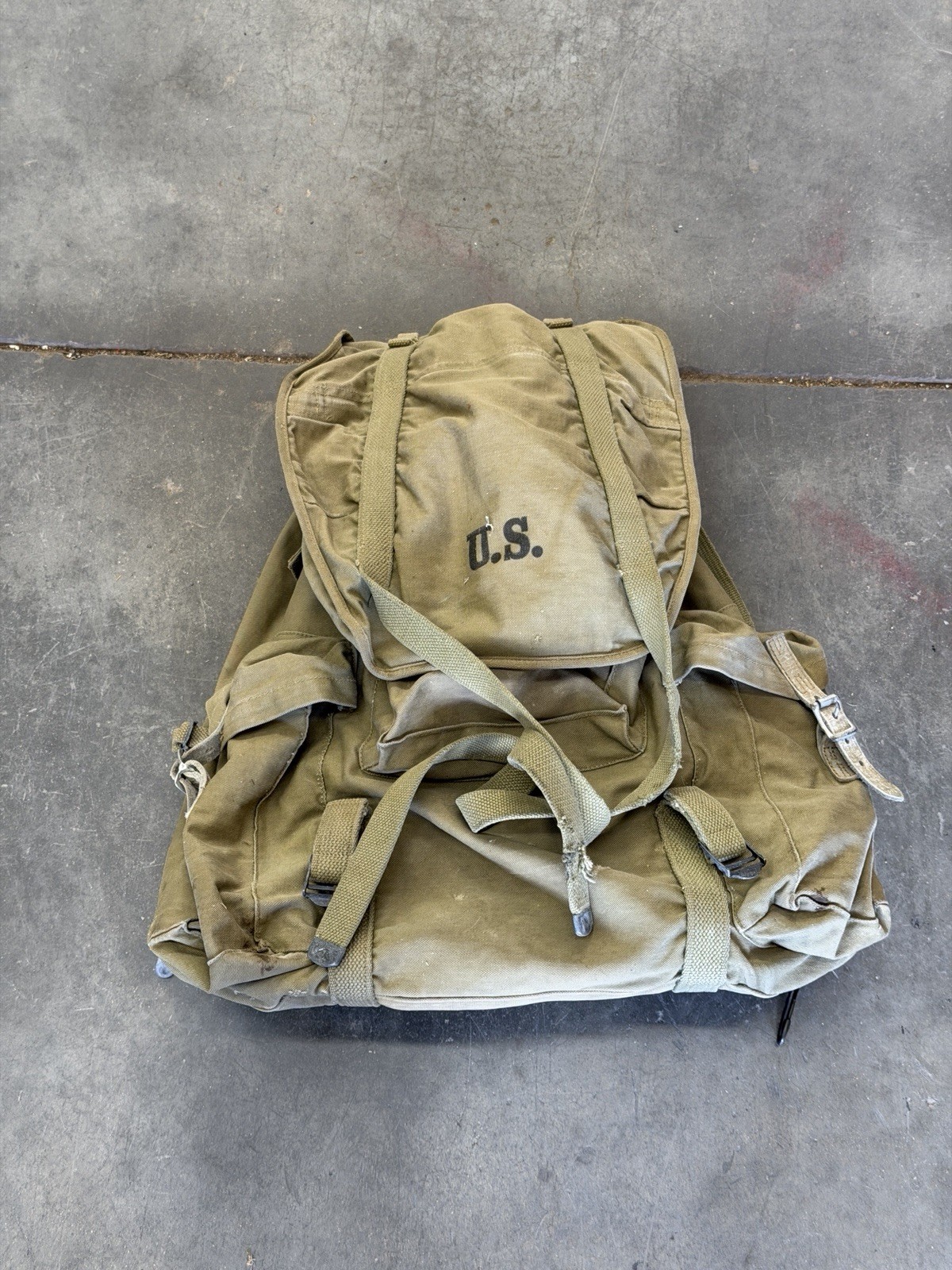 Original WWII U.S. Army Mountain Rucksack – Meese, Inc. 1942