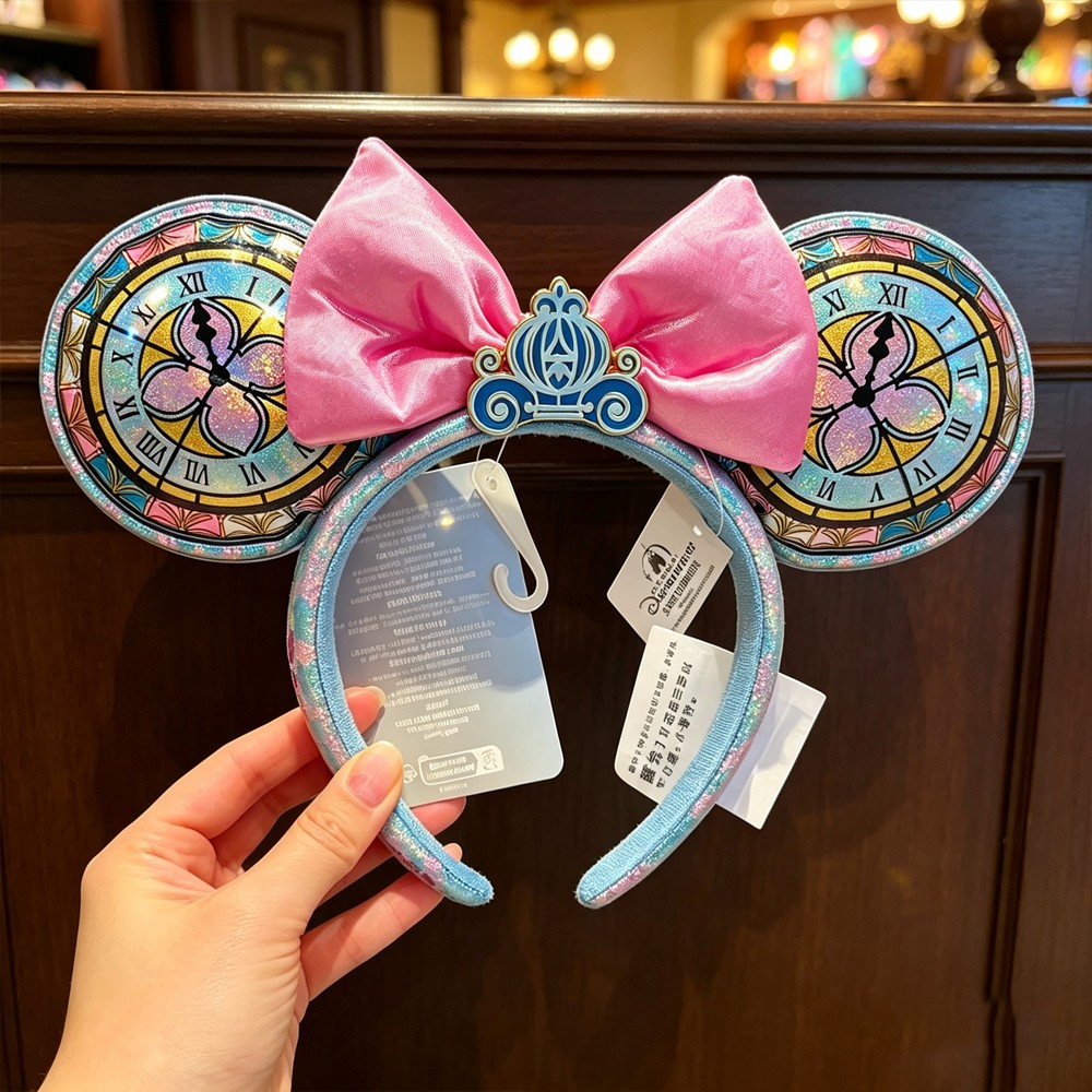 2026 Loungefly Disney‘Parks Cinderella Stained Glass Mouse Ears Headband US POST 2026 Loungefly Disney‘Parks Cinderella Stained Glass Mouse Ears Headband US POST