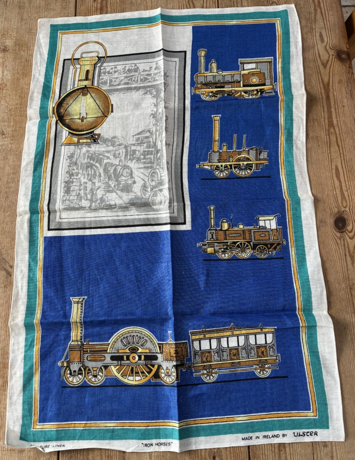 Vintage Ulster Irish Linen Towel \