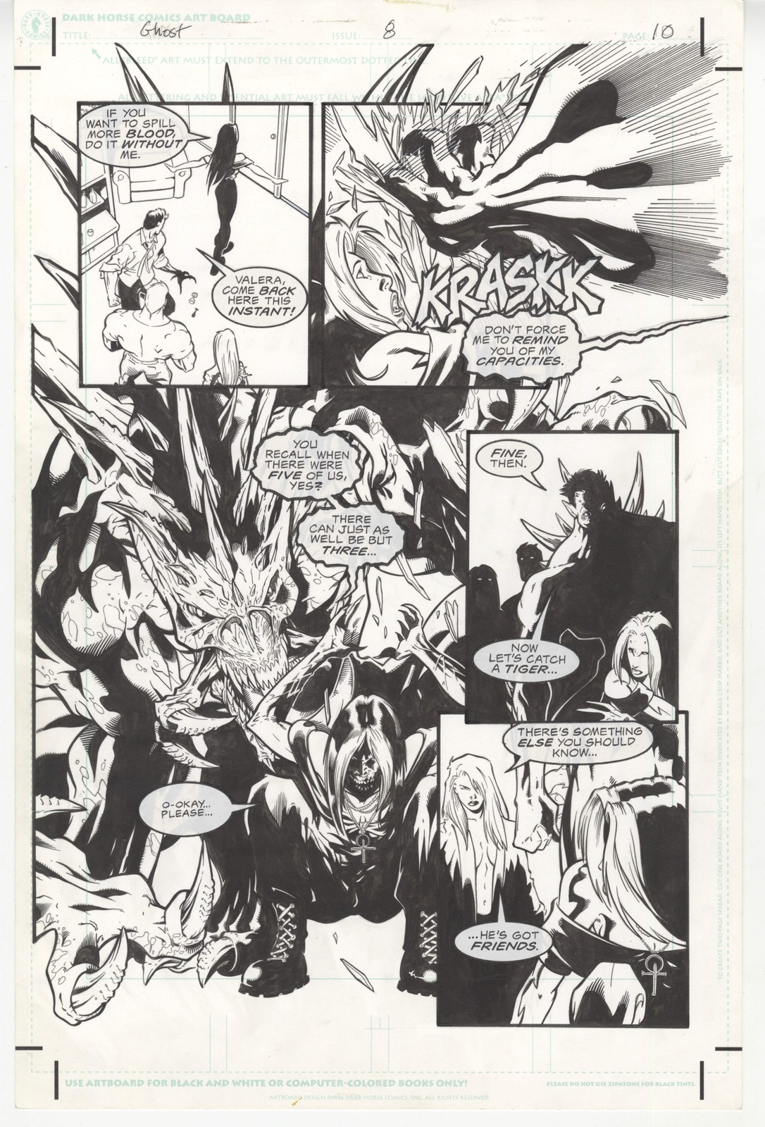 Ghost #8 pg 10 by George Dove