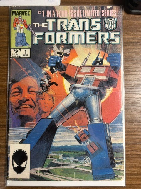 The Transformers #1 Marvel Comics September 1984 2nd Printing The Transformers #1 Marvel Comics September 1984 2nd Printing