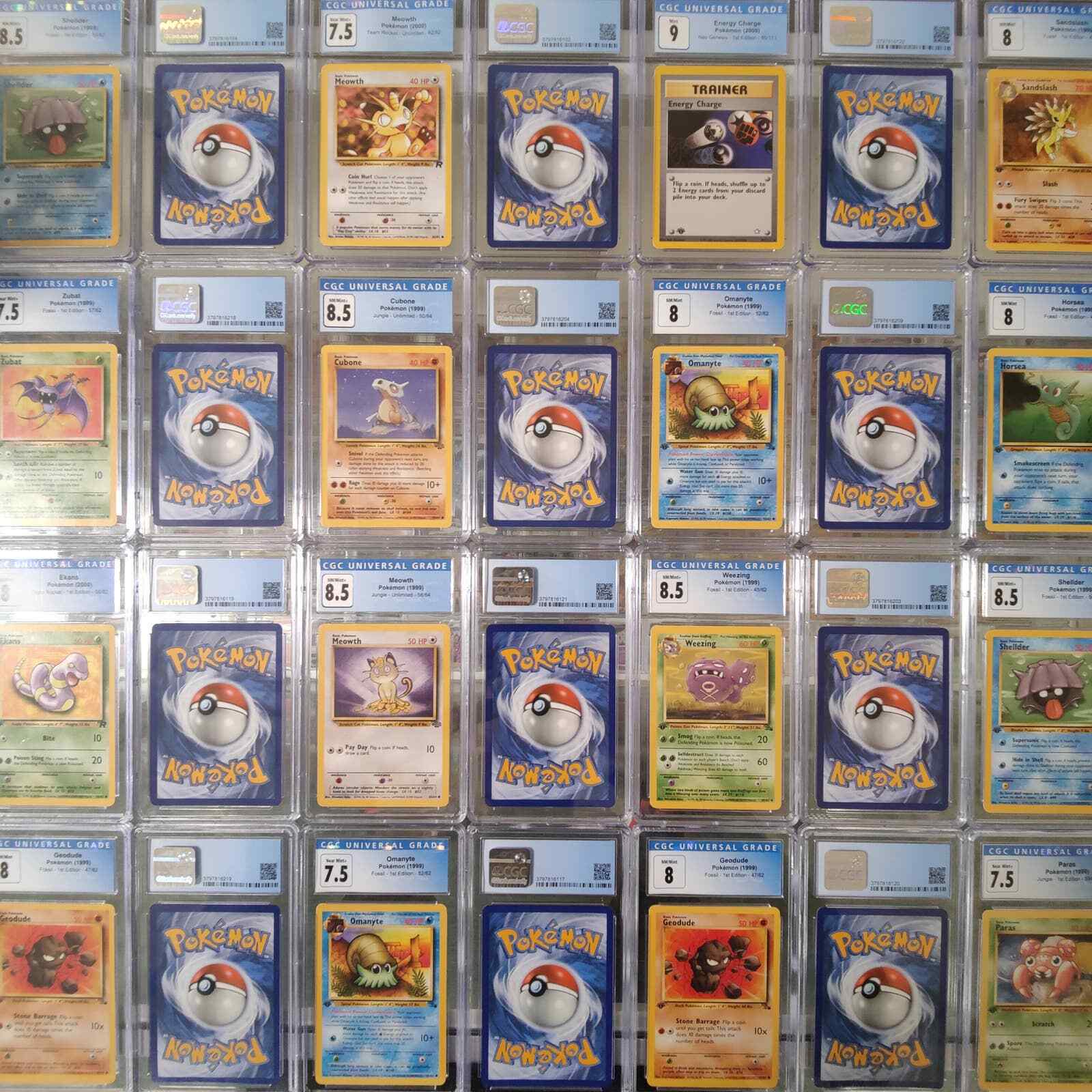 Pokemon Cards Collection Bundle Variety Lot 100+ w/ VINTAGE Graded Card Pokemon Cards Collection Bundle Variety Lot 100+ w/ VINTAGE Graded Card