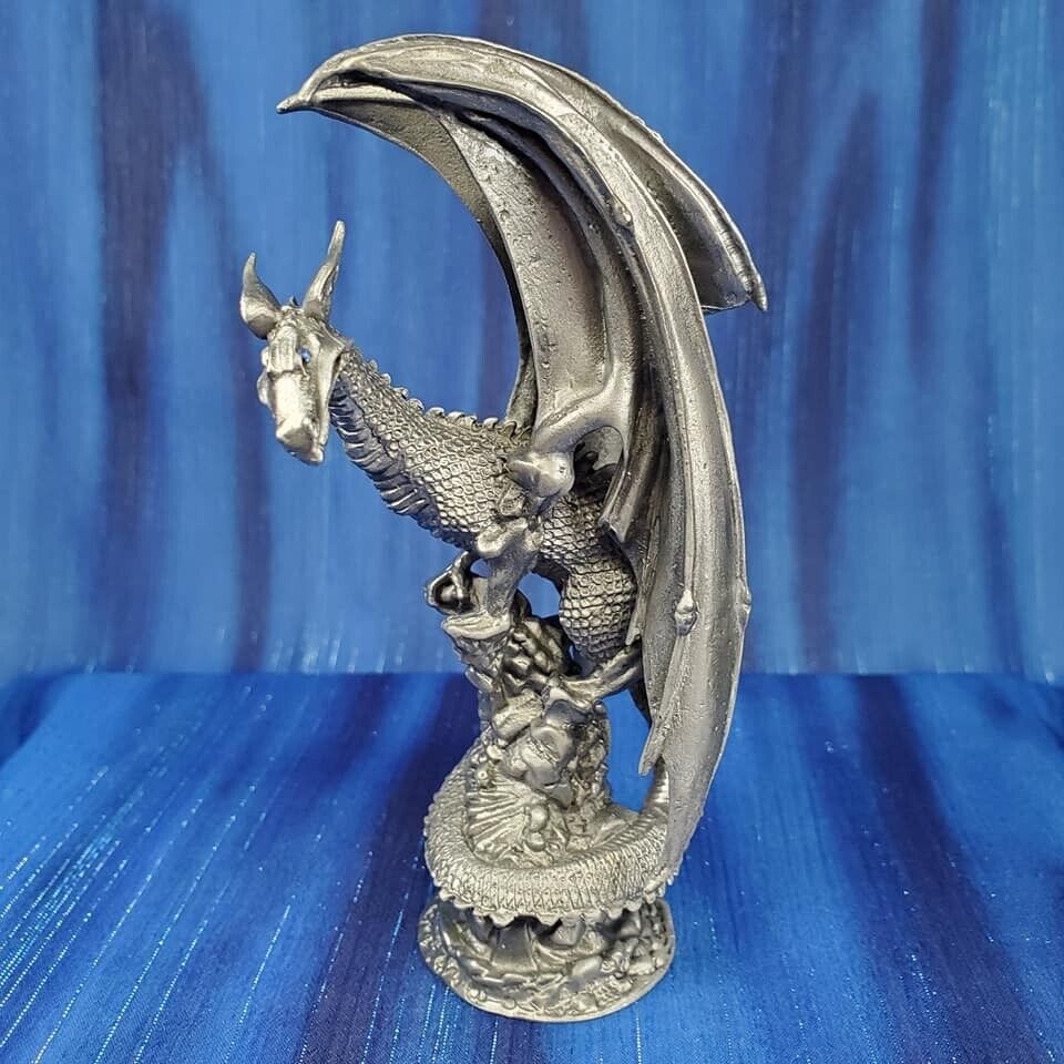 Cold Drake Dragon Pewter Figurine Rawcliffe US Made NEW
