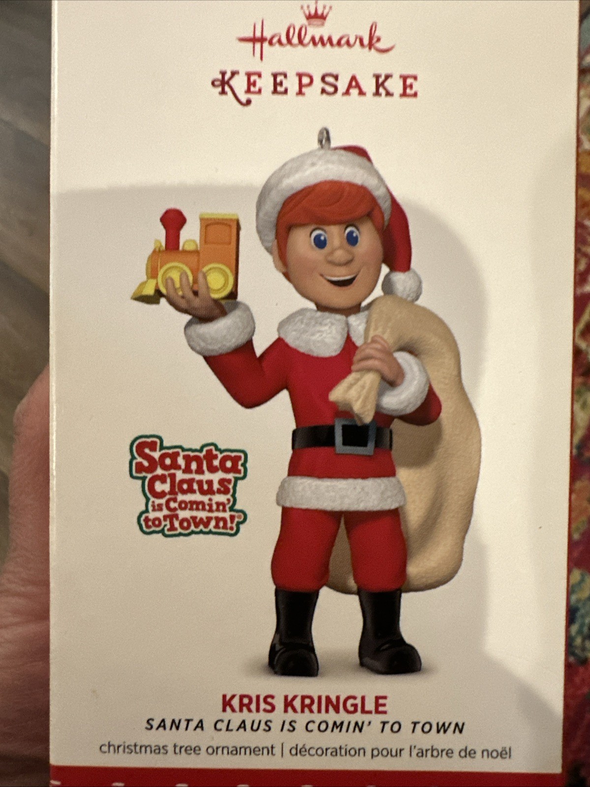HALLMARK Keepsake 2017 KRIS KRINGLE Santa Claus Is Coming To Town ORNAMENT NIB HALLMARK Keepsake 2017 KRIS KRINGLE Santa Claus Is Coming To Town ORNAMENT NIB