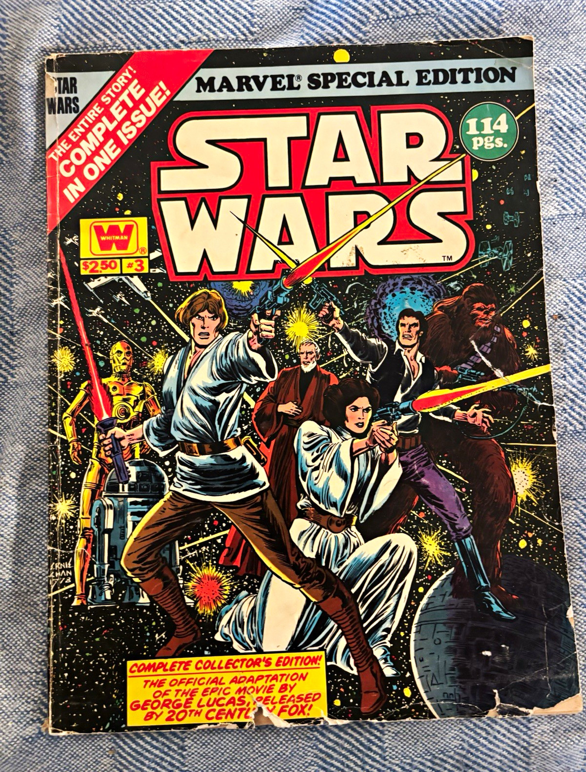 Marvel Special Edition Star Wars #3 Whitman Variant Marvel Comics 1978 Marvel Special Edition Star Wars #3 Whitman Variant Marvel Comics 1978