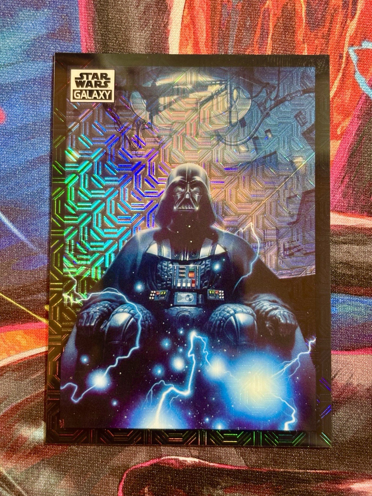 Topps 2018 Star Wars Galaxy #71 Inside the Meditation Chamber Darth Vader 08/50