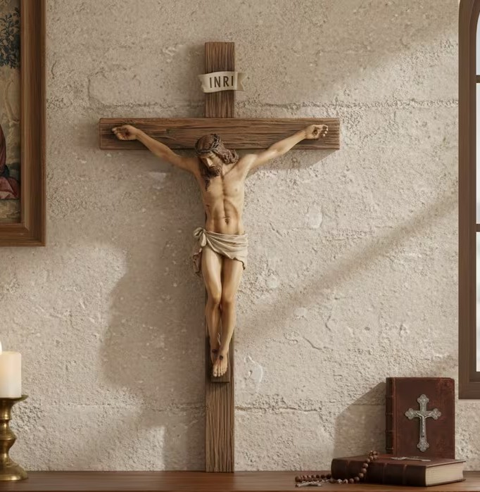 Beautiful Catholic Crucifix Resin Beautiful Catholic Crucifix Resin