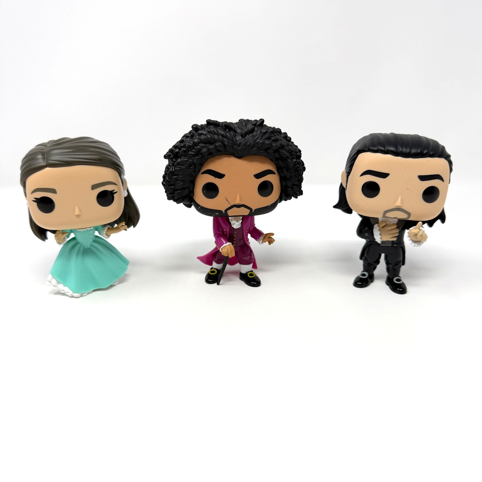 Funko Pop Hamilton Thomas Jefferson #12 Eliza #04 Aaron Burr #02 Loose Lot Funko Pop Hamilton Thomas Jefferson #12 Eliza #04 Aaron Burr #02 Loose Lot