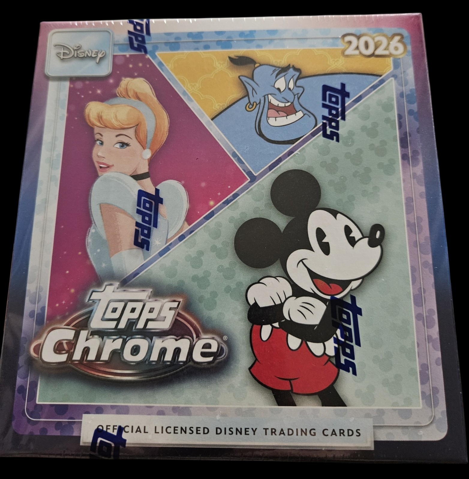 2026 TOPPS CHROME DISNEY MEGA BOX - Brand New, Factory Sealed 2026 TOPPS CHROME DISNEY MEGA BOX - Brand New, Factory Sealed