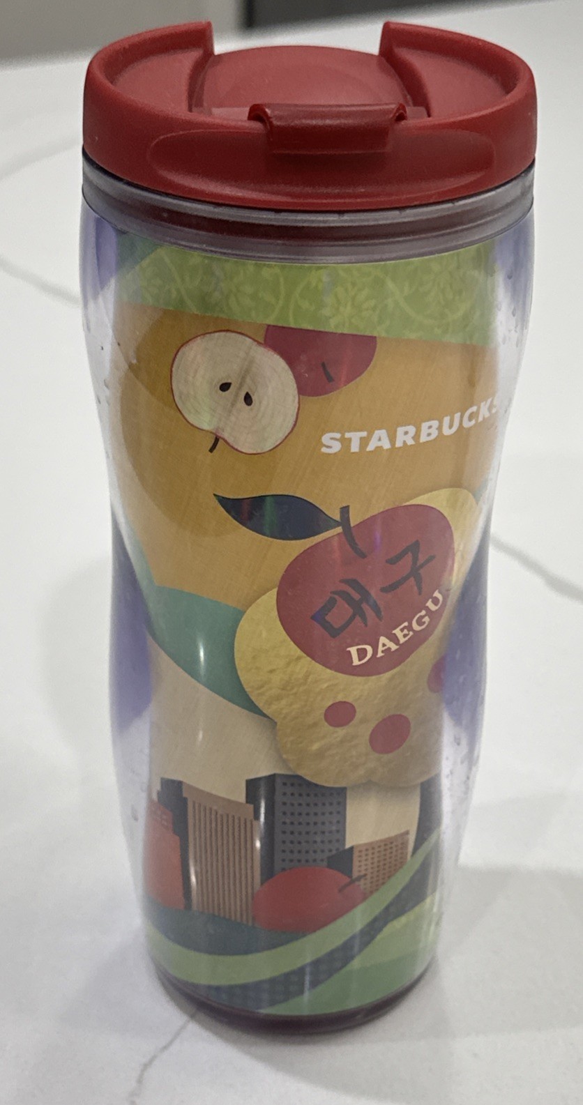 RARE Starbucks DAEGU Korea 12 Oz Mug GREAT SHAPE