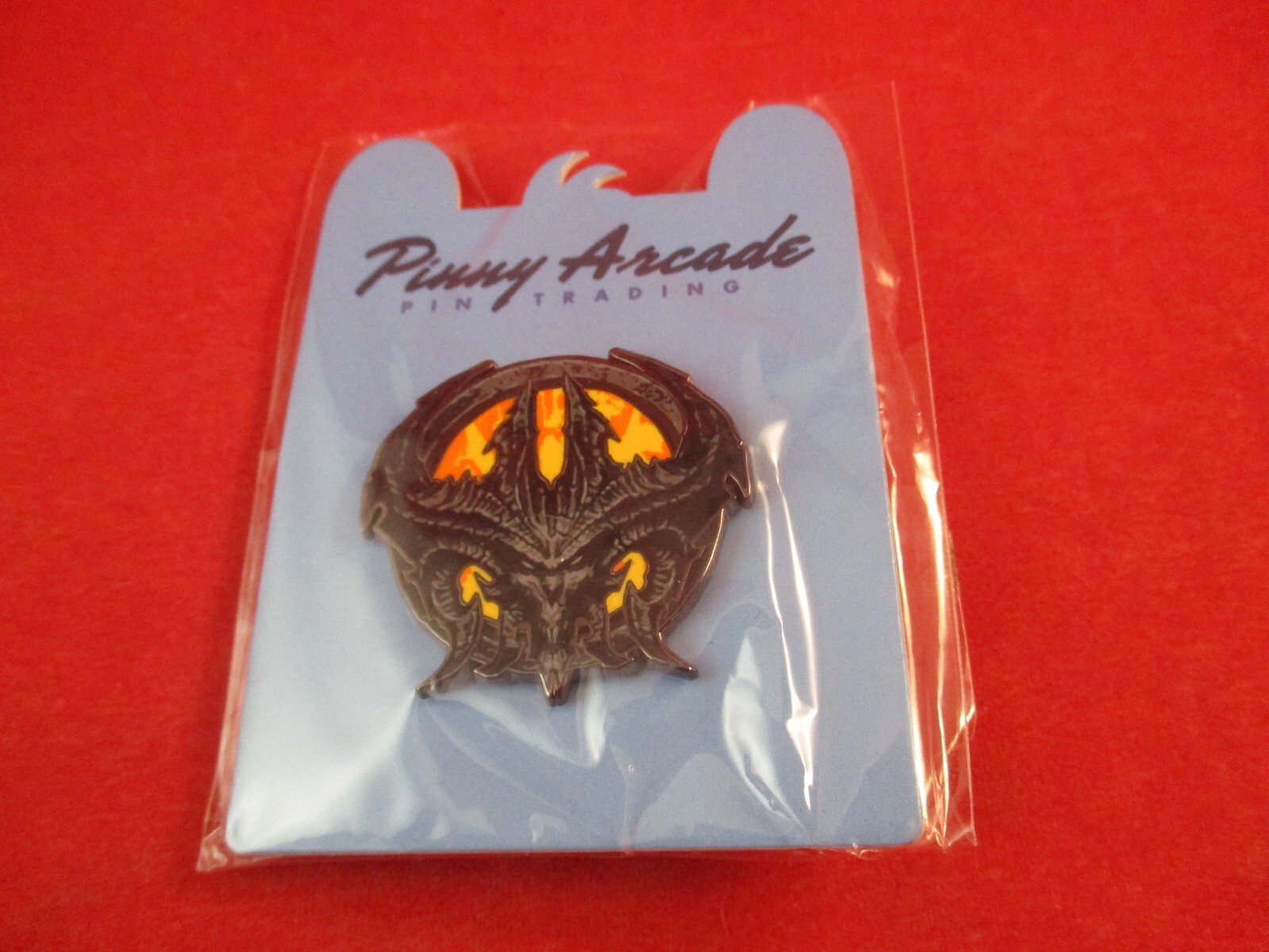 Diablo III Pin of Sin Blizzard Pinny Arcade PAX 2018 Promo Pin Pinback Button
