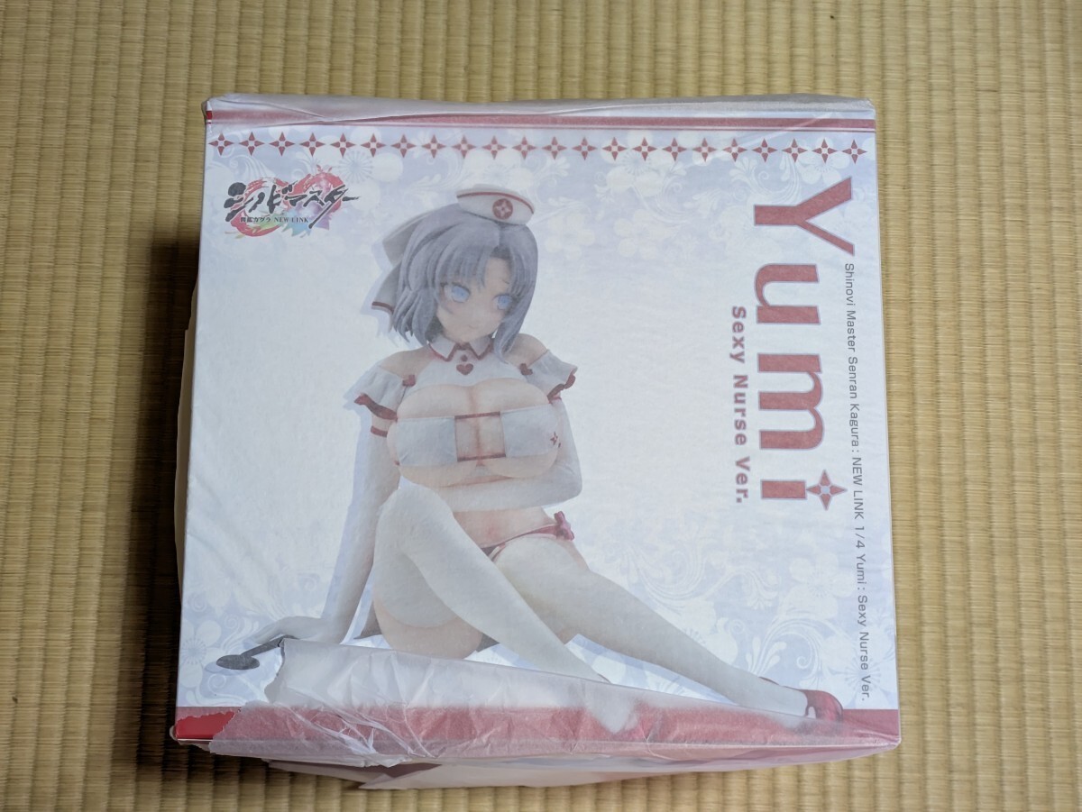 Shinobi Master Senran Kagura NEW LINK Yumi Sexy Nurse ver. 1/4 Figure w/Bonus JP