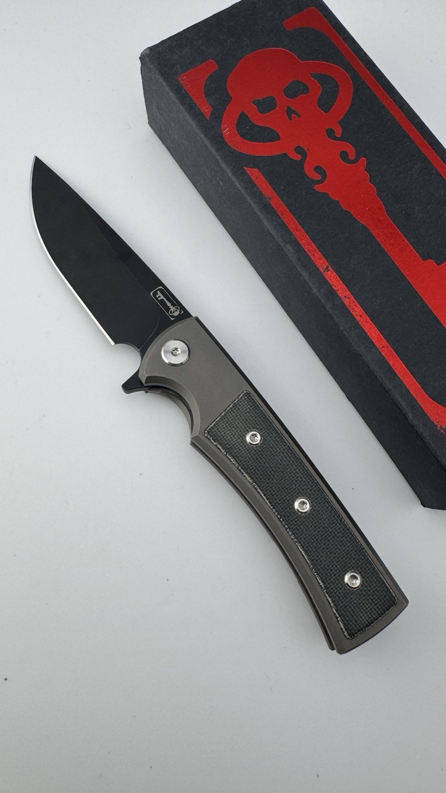 Original Chaves Knives Ultramar Liberation Black PVD Pocket Knife CPM S35VN Original Chaves Knives Ultramar Liberation Black PVD Pocket Knife CPM S35VN