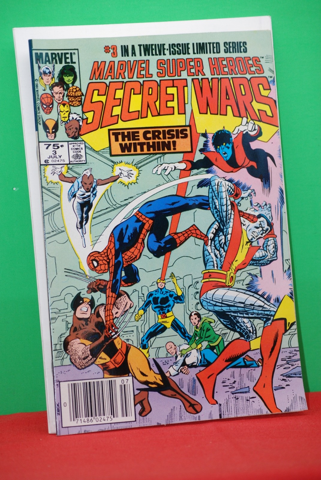 Marvel Secret Wars #3 Newsstand 1984 1st app of Volcana & Titiania VF/NM Marvel Secret Wars #3 Newsstand 1984 1st app of Volcana & Titiania VF/NM