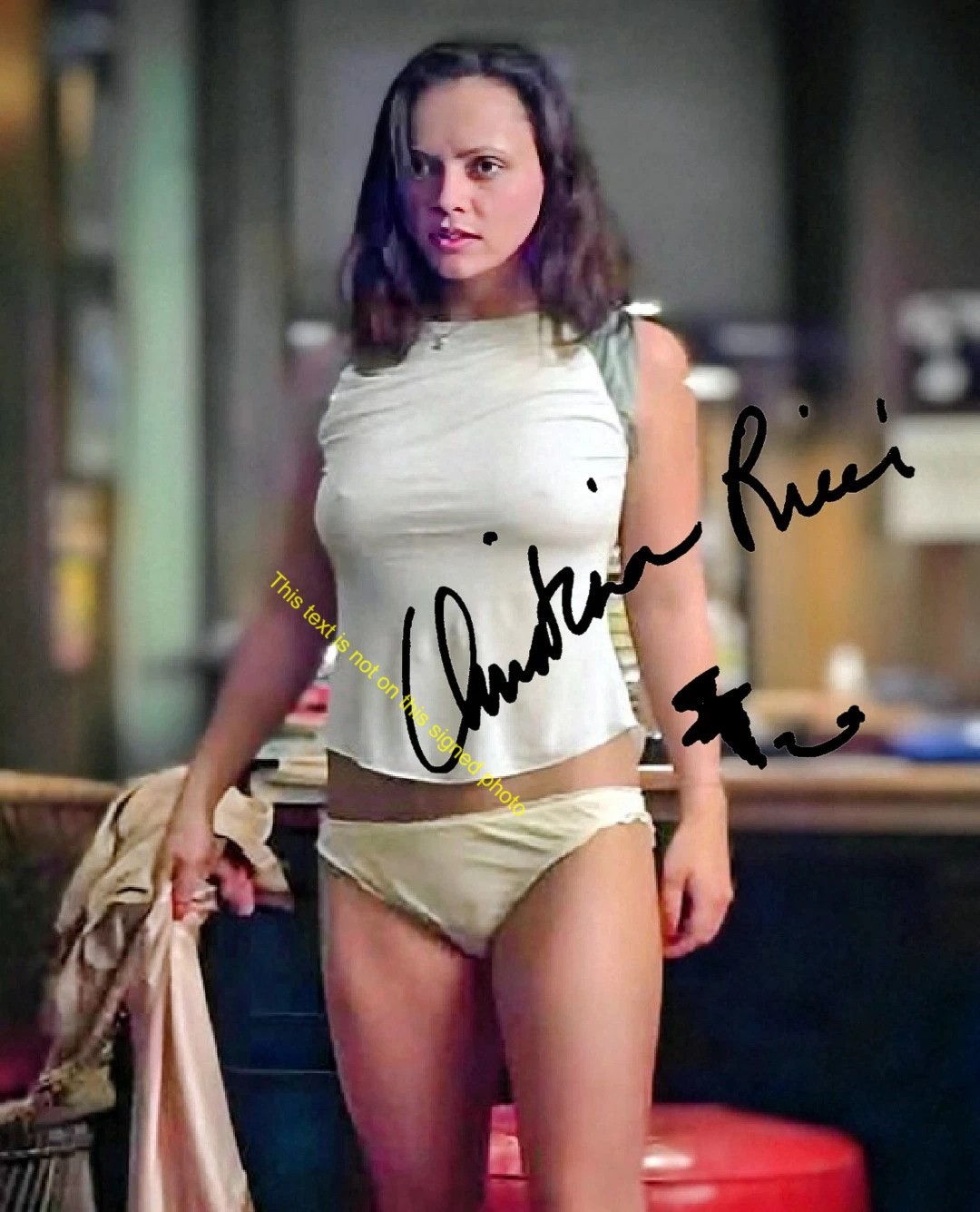 Christina Ricci Signed Autographed 8x10 Photo Addams Family Actress RP Art HD063 Christina Ricci Signed Autographed 8x10 Photo Addams Family Actress RP Art HD063