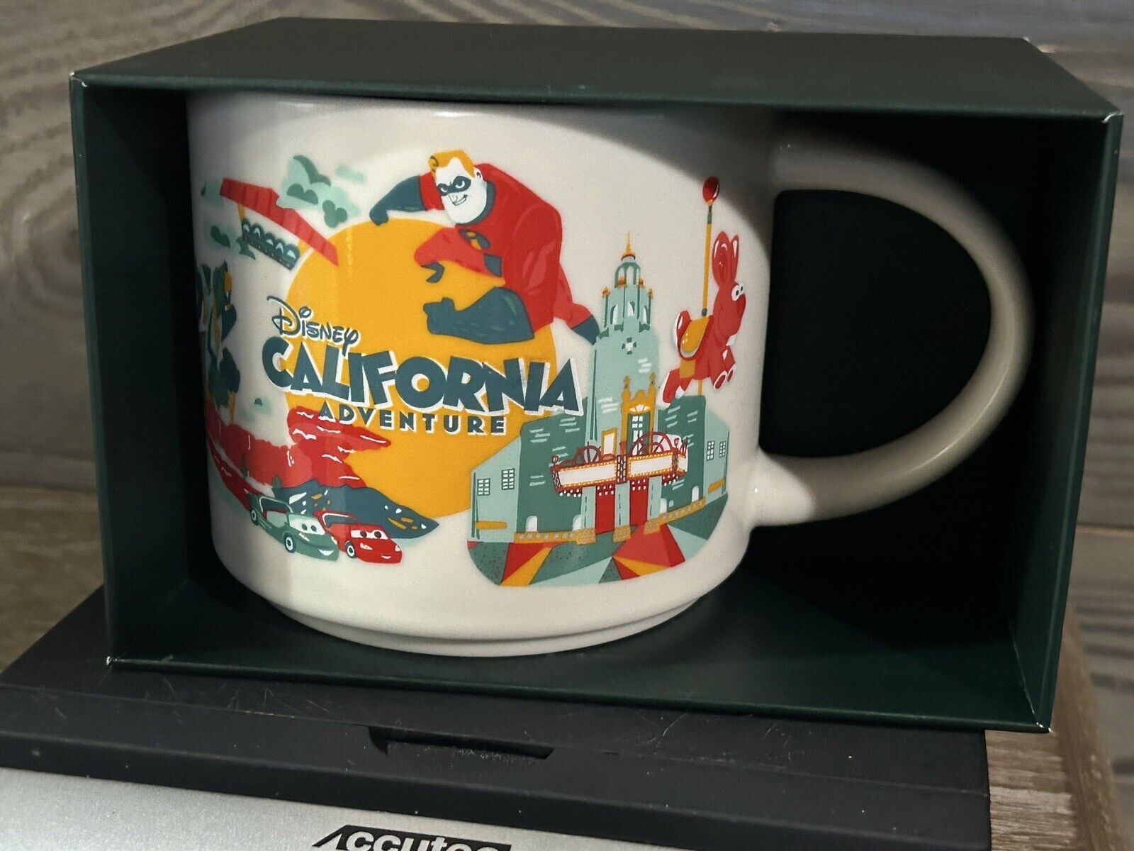 Disneyland Starbuck California Adventure Coffee Mug Discovery Series NEW 14 Oz.