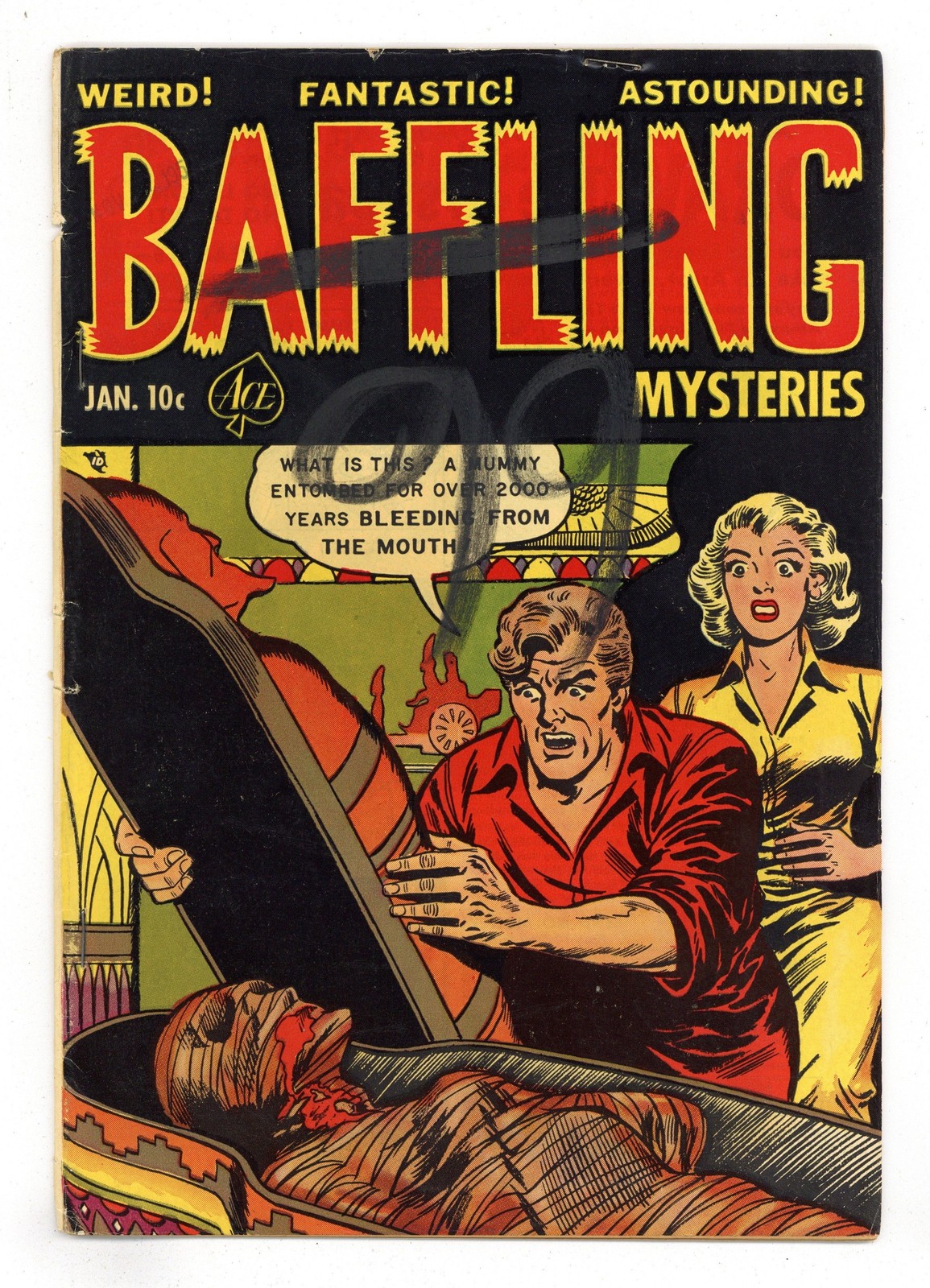 Baffling Mysteries #13 GD/VG 3.0 1953