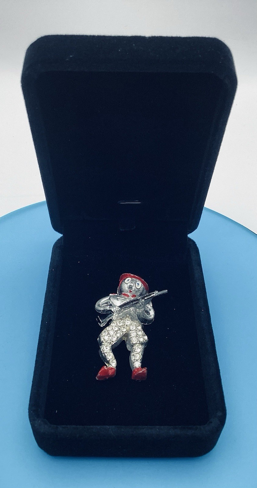 Rare WWll Sweetheart Soldier Dress Clip Rare WWll Sweetheart Soldier Dress Clip