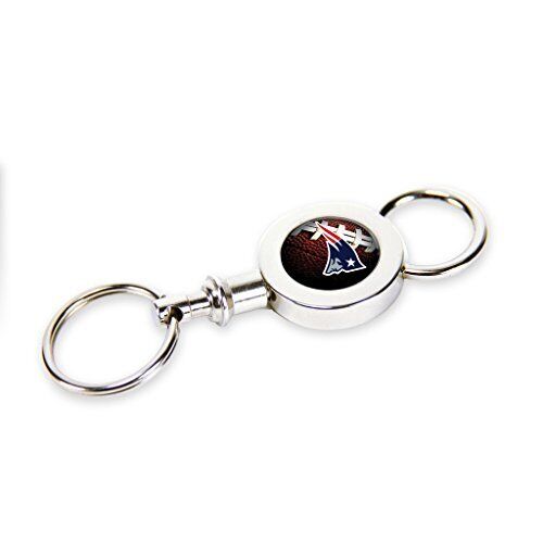 Rico NFL Officially Licensed New England Patriots Quick Release Key Chain
