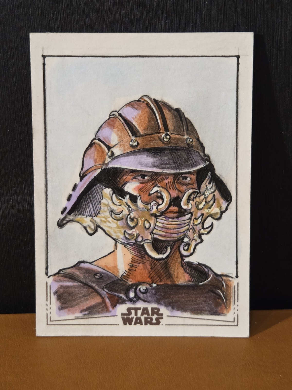 2026 Topps Chrome Star Wars Sketch Card Lando Calrissian 1/1 BnFer Return Jedi 2026 Topps Chrome Star Wars Sketch Card Lando Calrissian 1/1 BnFer Return Jedi