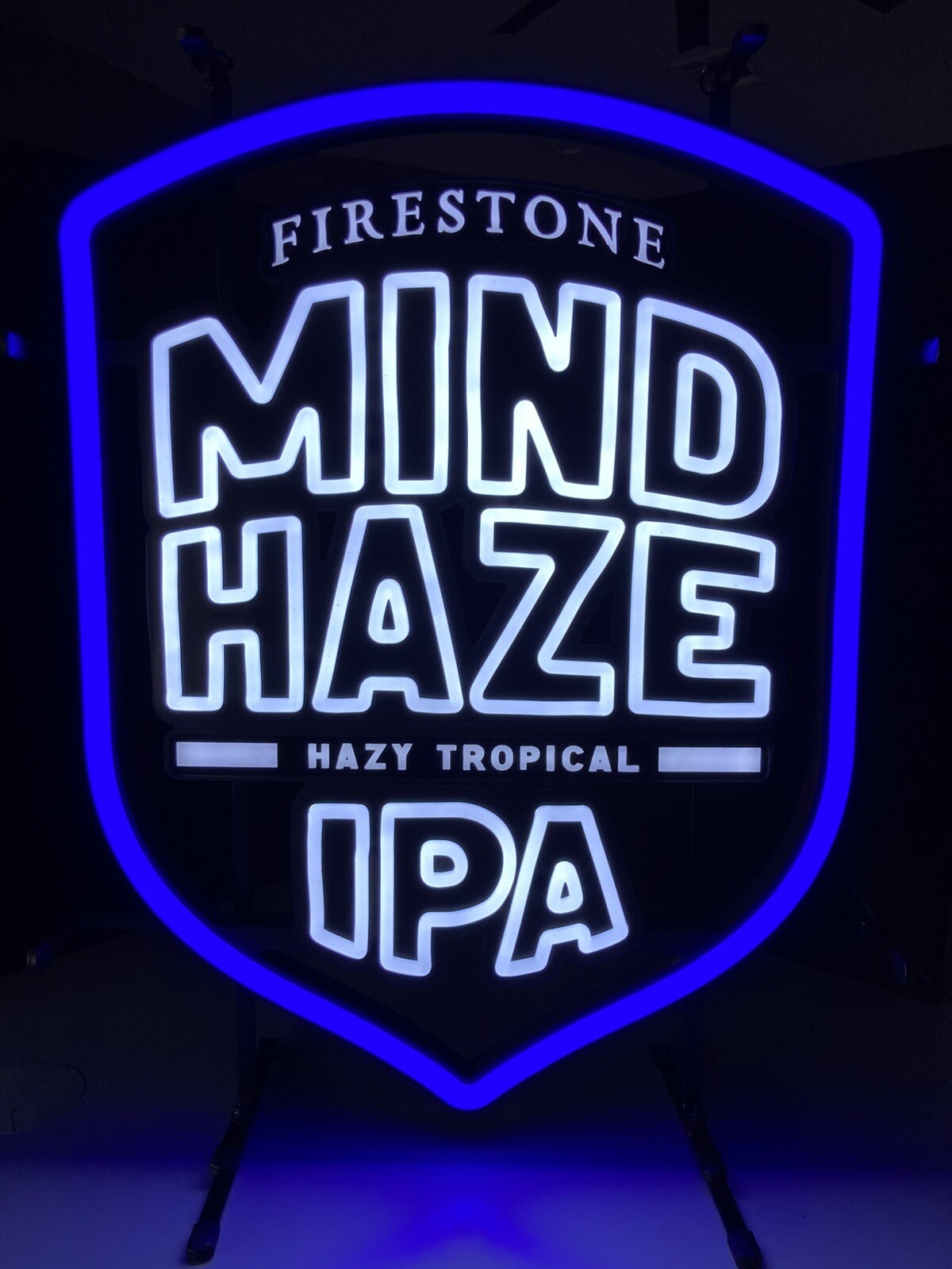 🔥 Firestone Walker Mind Haze Blue Led Sign Beer Bar Opti Neon Full Range Dimmer