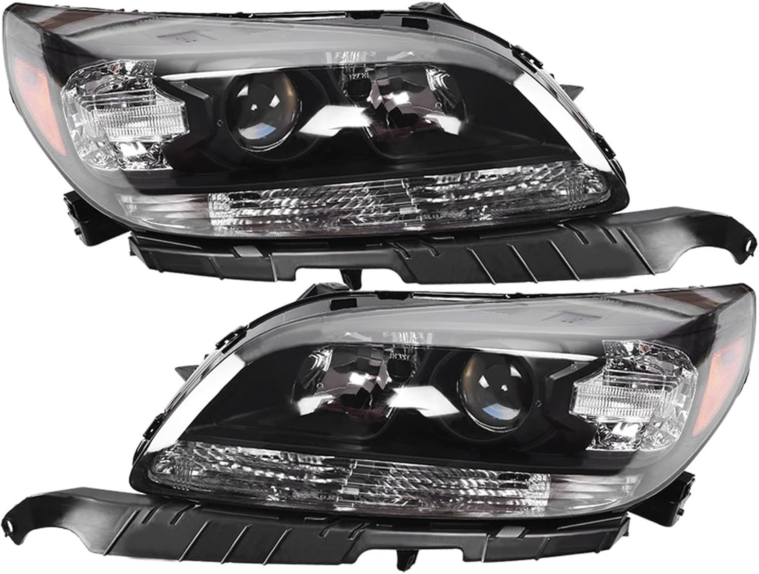 a Pair Headlight Assembly Halogen Driver Left and Passenger Right Side Front Hea a Pair Headlight Assembly Halogen Driver Left and Passenger Right Side Front Hea
