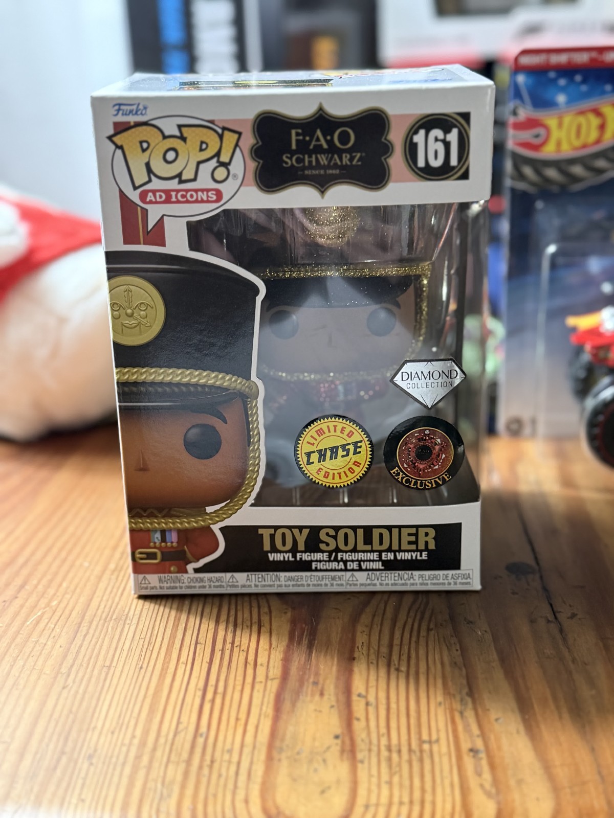 Funko Pop Ad Icons #161 Toy Soldier Diamond Glitter Chase FAO Schwarz Exclusive