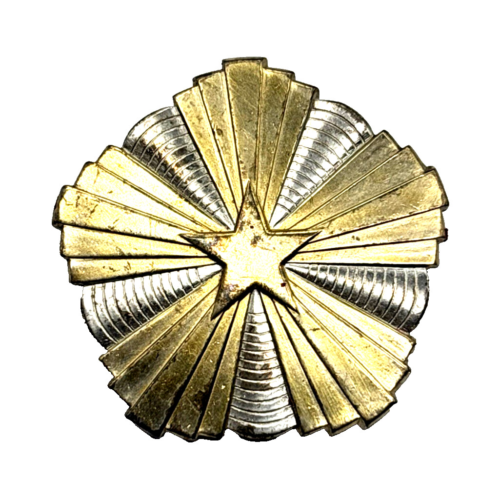 Croatian Police Ikom Medal Badge Gold Tone Starburst Pin Insignia Vintage Croatian Police Ikom Medal Badge Gold Tone Starburst Pin Insignia Vintage