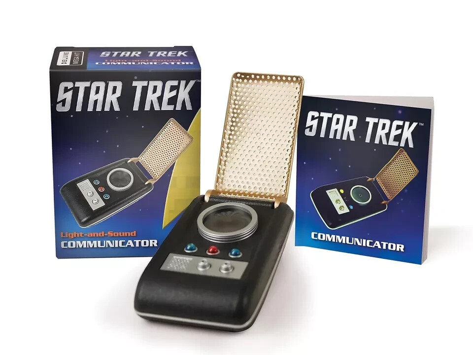 Star Trek WB Light Sound Communicator: Sci-Fi Collectible Prop Star Trek WB Light Sound Communicator: Sci-Fi Collectible Prop