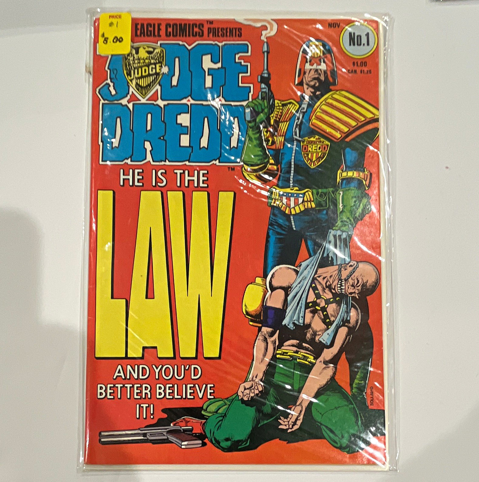Eagle Comics Judge Dredd Lot 1,2,4-8,10-14,16-21 John Wagner Alan Grant Bolland