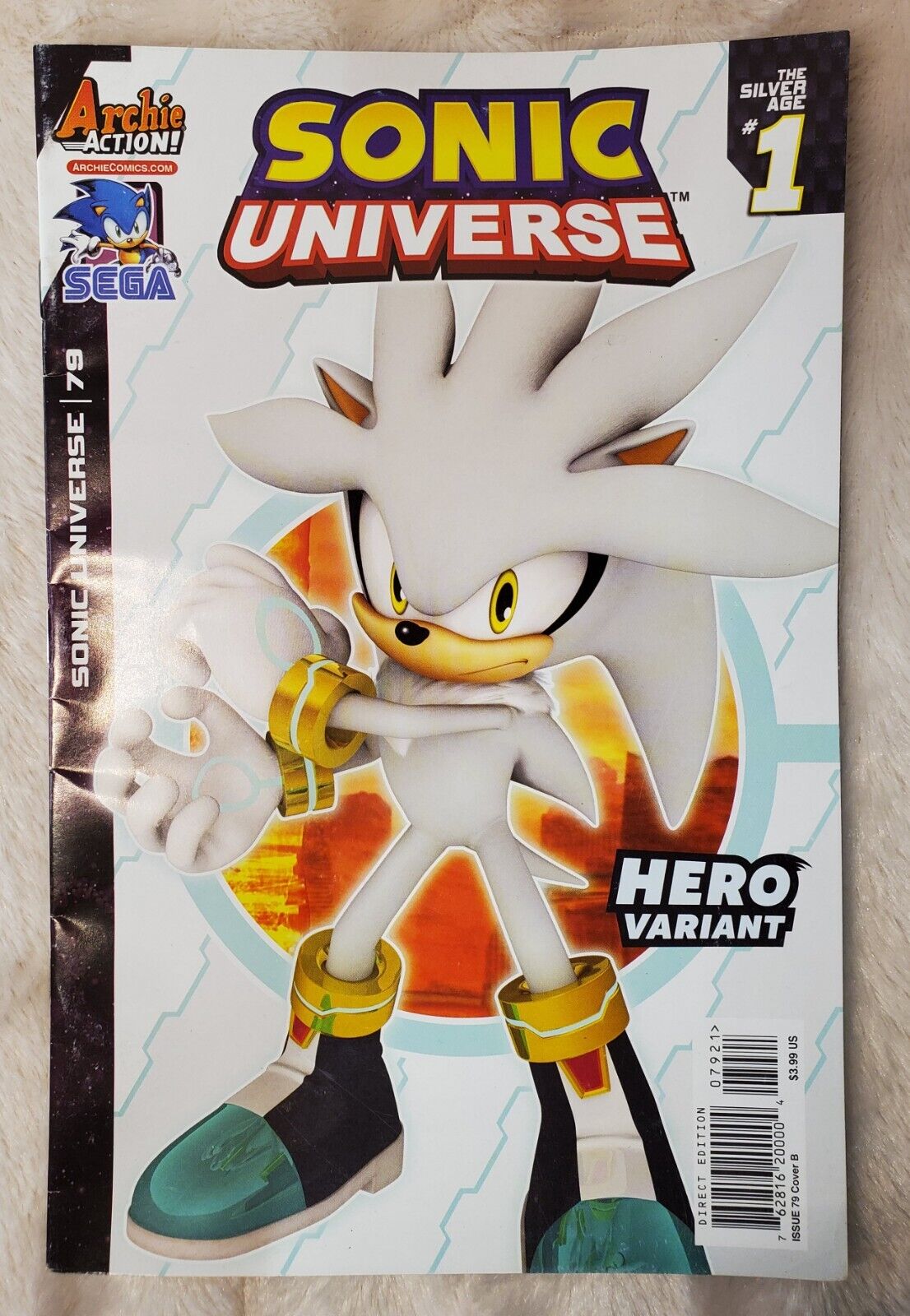Sonic Universe #79 Archie ActionComic Book The Silver Age #1 2015 Rare