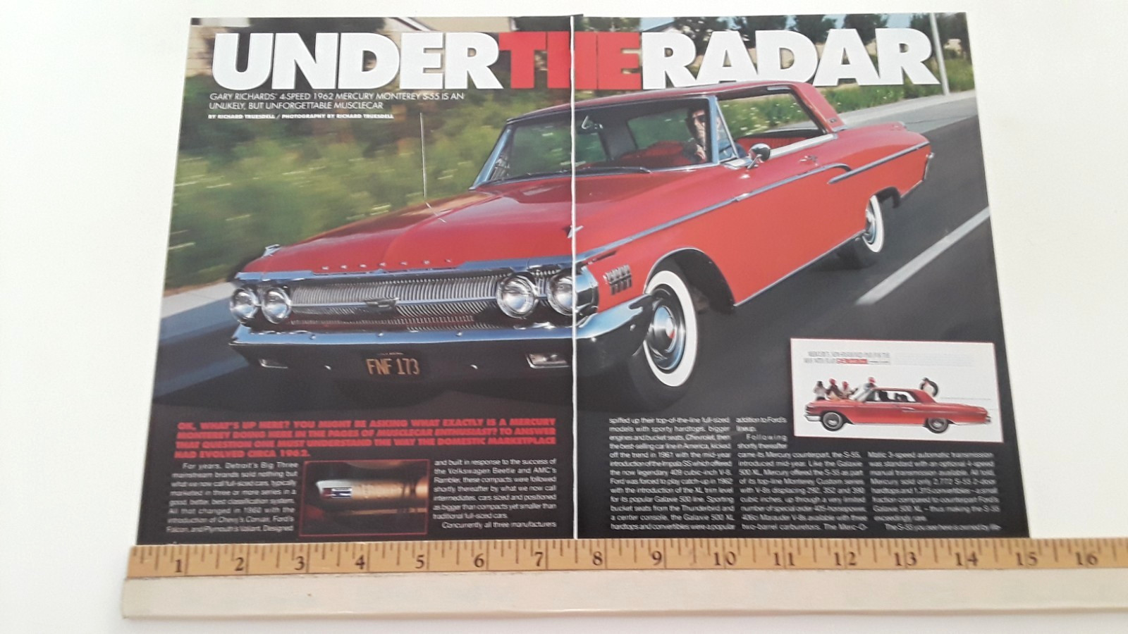 1962 MERCURY MONTEREY S-55- ORIGINAL 2010 ARTICLE