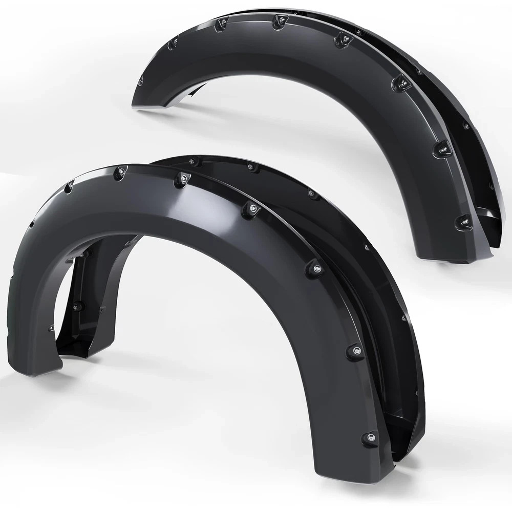 ECOTRIC 4Pcs Fender Flares Compatible with 1999-2007 Ford F250 F350 Super Duty ( ECOTRIC 4Pcs Fender Flares Compatible with 1999-2007 Ford F250 F350 Super Duty (