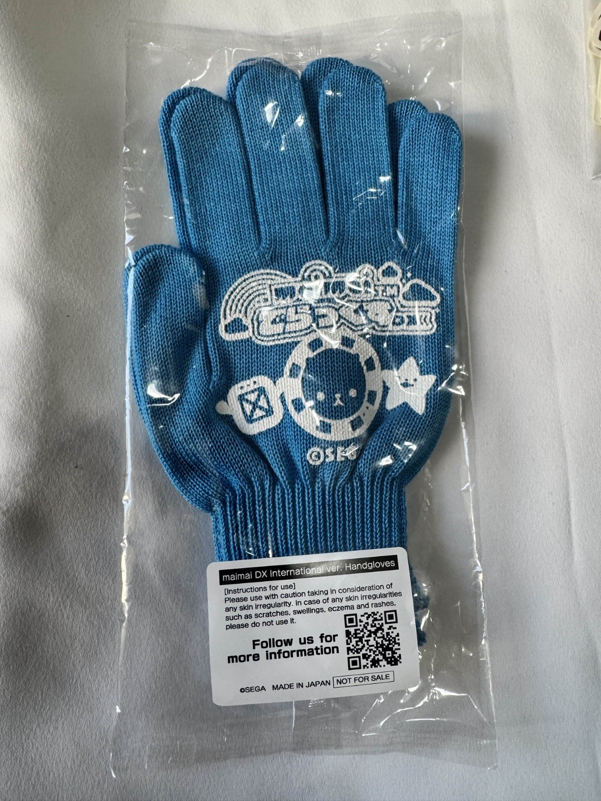 Official SEGA maimai DX Round 1 Hand Gloves Anime Expo 2025 RARE NEW AX2025 Official SEGA maimai DX Round 1 Hand Gloves Anime Expo 2025 RARE NEW AX2025