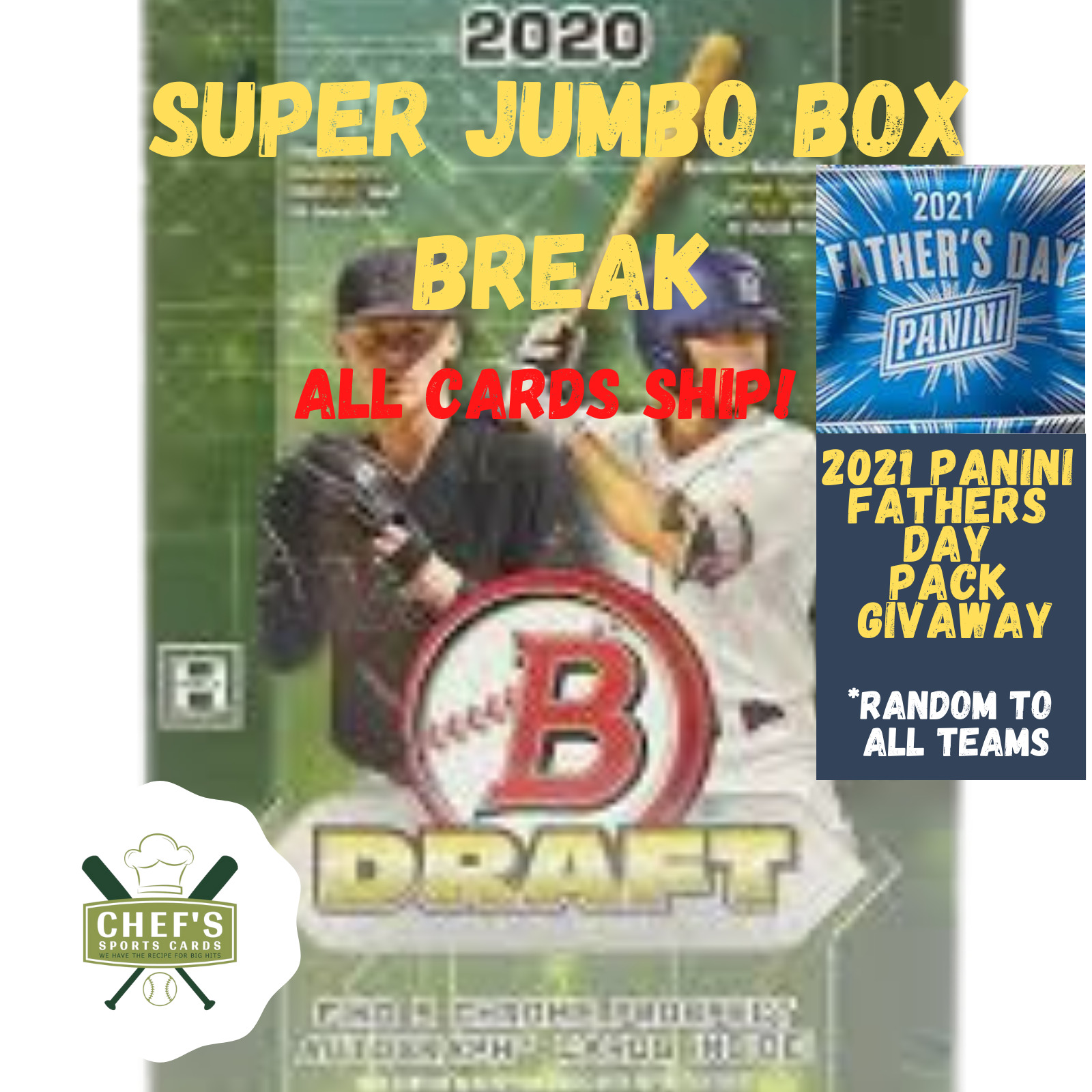 ST LOUIS CARDINALS - 2020 BOWMAN DRAFT SUPER JUMBO BOX (1/6 CASE) BREAK #21