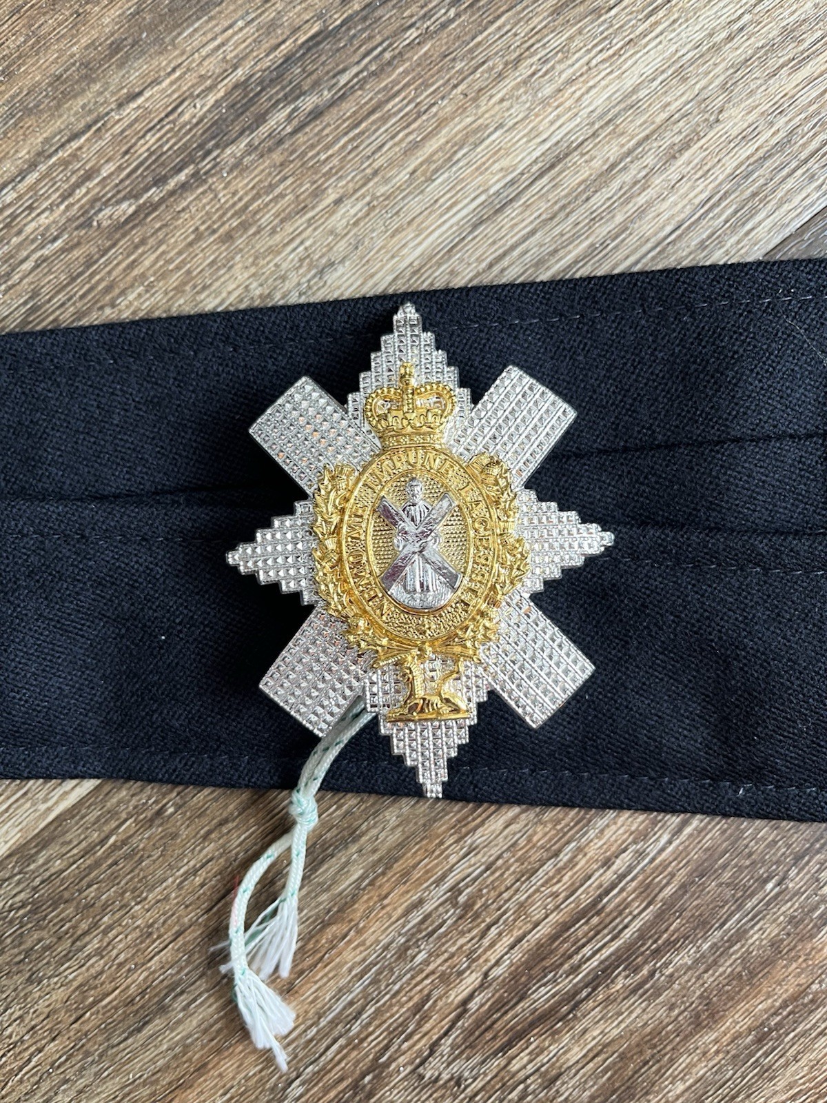 VINTAGE BLACKWATCH GLENGARRY BADGE NEW VINTAGE BLACKWATCH GLENGARRY BADGE NEW