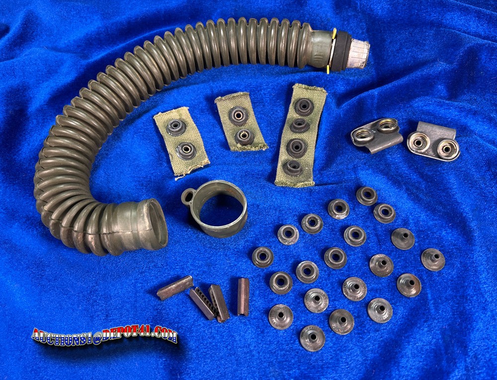 AAF Ox Mask PARTS B-17 Flying Fortres B-24 P-38 Lightning P-39 P-47 P-51 Mustang