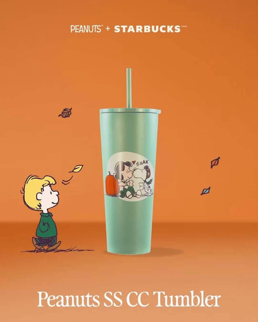 Presale Starbucks Peanuts Snoopy Green Cup New Authentic Asia Version Presale Starbucks Peanuts Snoopy Green Cup New Authentic Asia Version