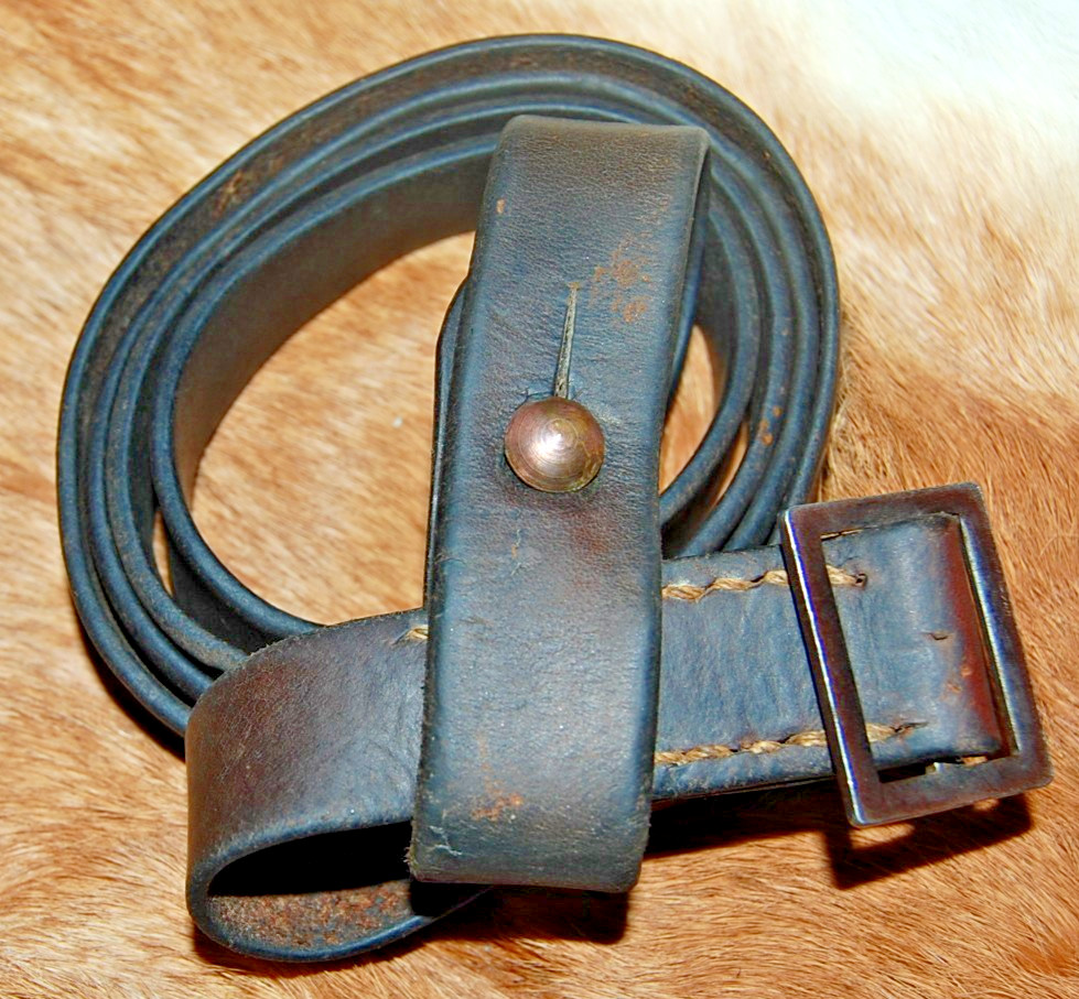 Yugoslavian SKS M59/66 Leather Rifle Sling - Used Surplus Yugoslavian SKS M59/66 Leather Rifle Sling - Used Surplus