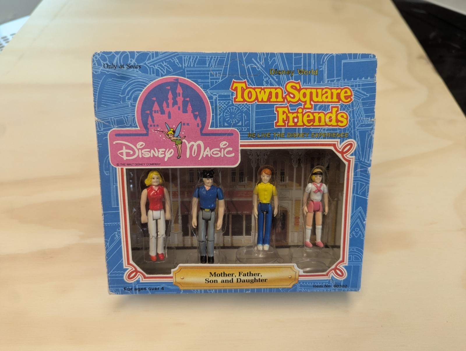 Vintage 1988 Sears Disney World Town Square Friends Figures Toy Lot Vintage 1988 Sears Disney World Town Square Friends Figures Toy Lot