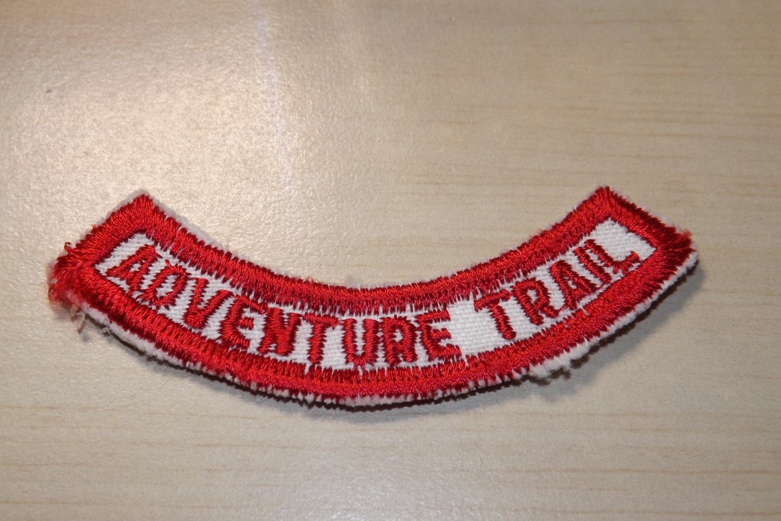 BSA Vintage Adventure Trail Rocker Arm Segment Pie Patch Boy Scouts RWS BSA Vintage Adventure Trail Rocker Arm Segment Pie Patch Boy Scouts RWS